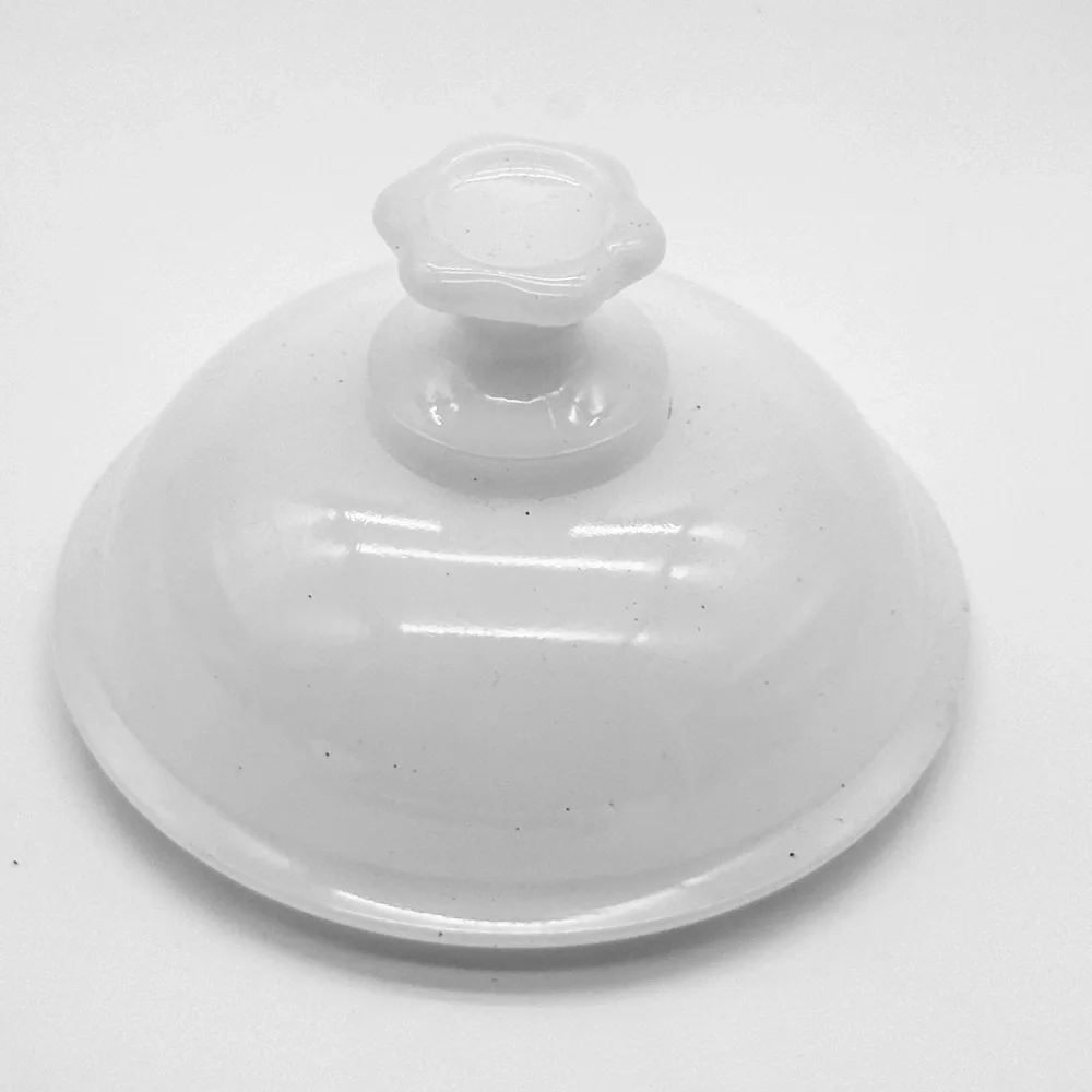 Milk Glass lid topper no base